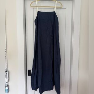 Navy Blue Maxi Dress Size S